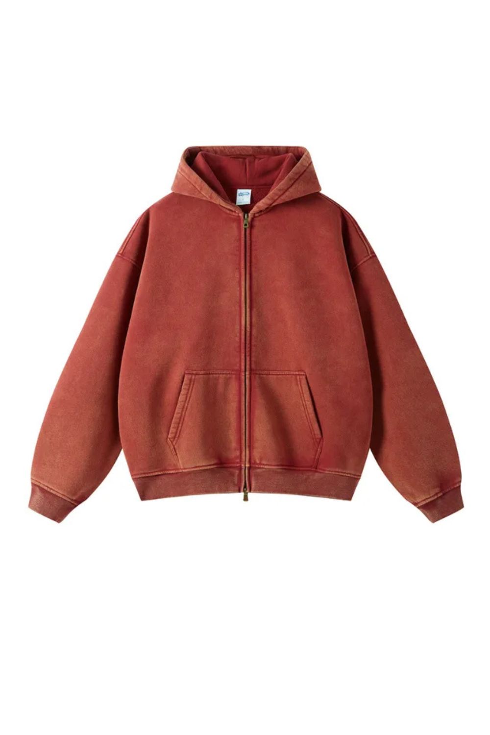 Graphic Heavyweight Zipped Hoodie - Strada Fashion