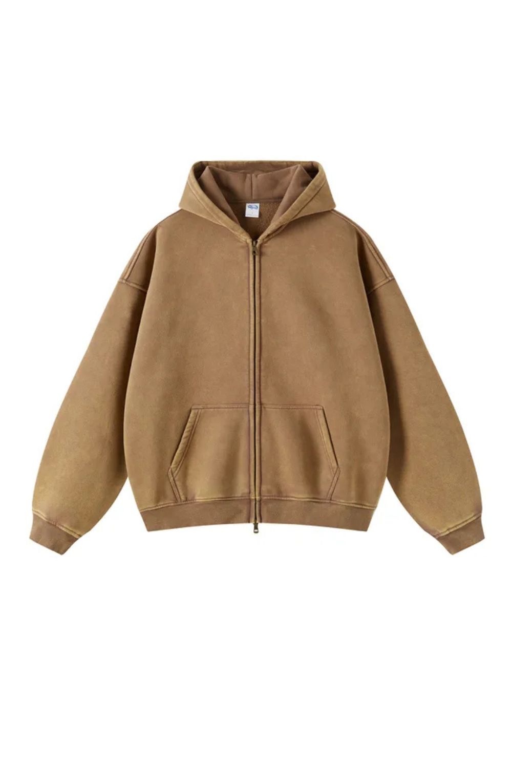 Graphic Heavyweight Zipped Hoodie - Strada Fashion