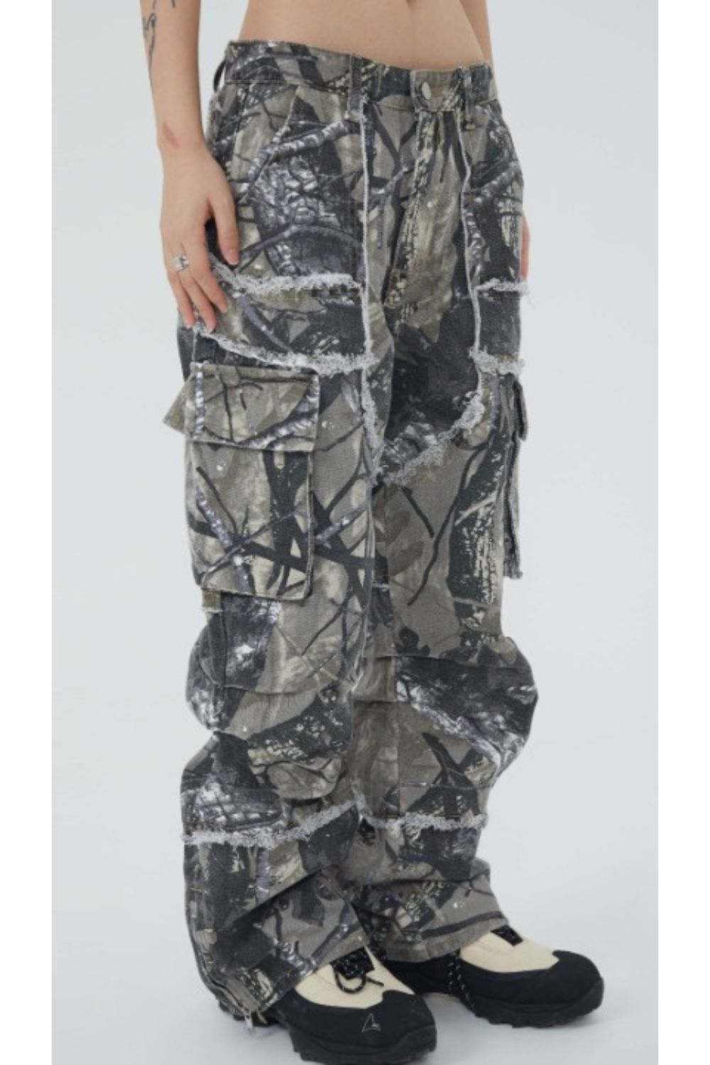 'Camouflage' Graphic Pants (Unisex) - Strada Fashion