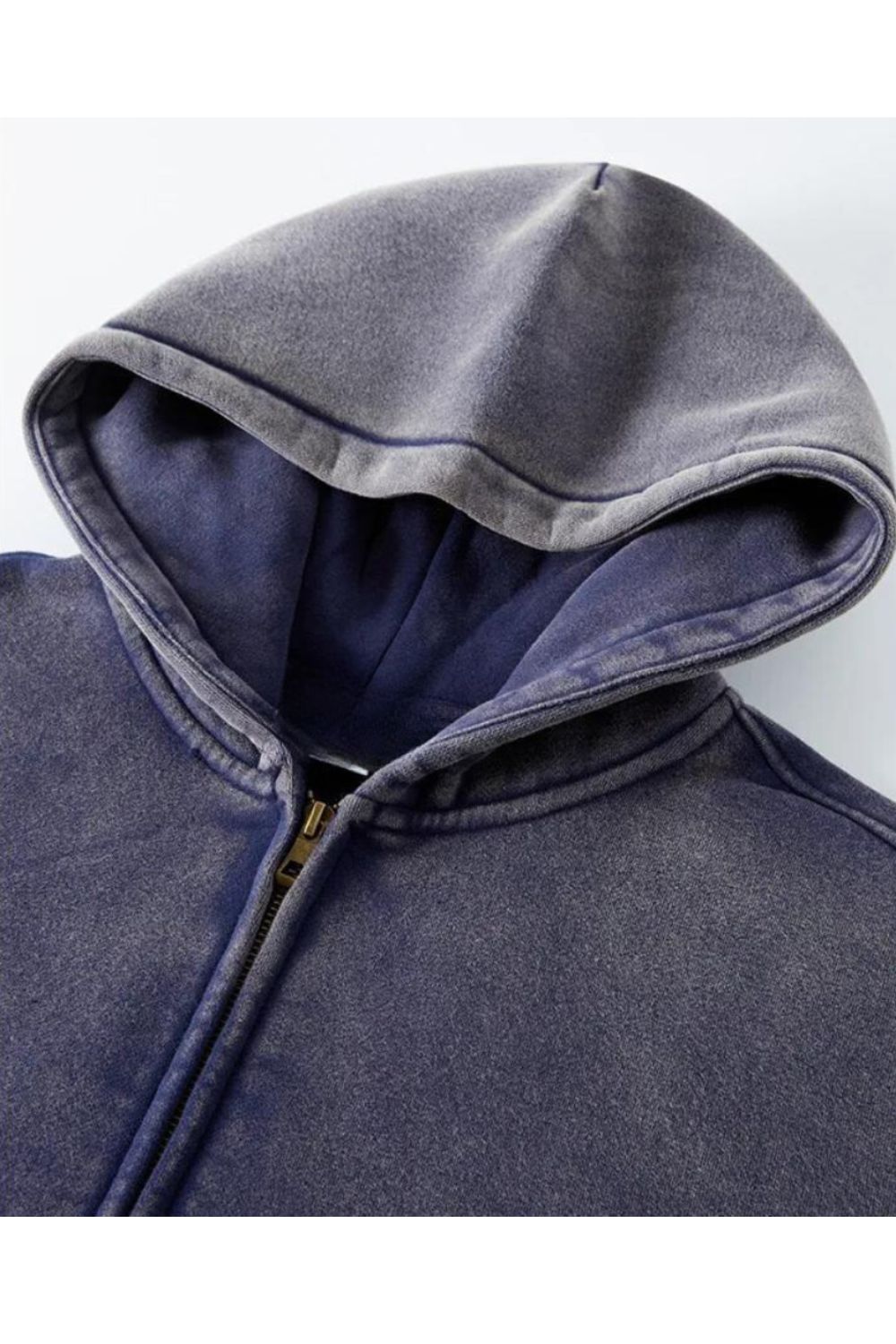 Graphic Heavyweight Zipped Hoodie - Strada Fashion