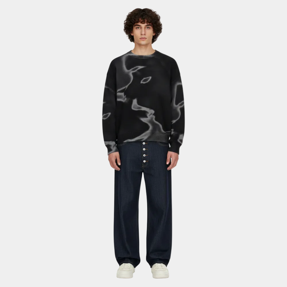 Vortex Graphic Sweatshirt - Blue