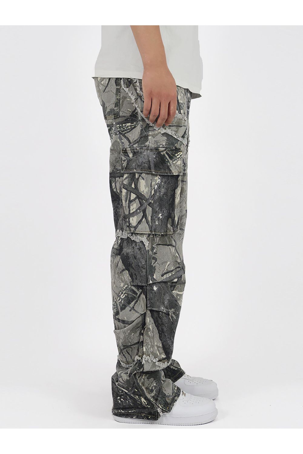 'Camouflage' Graphic Pants (Unisex) - Strada Fashion