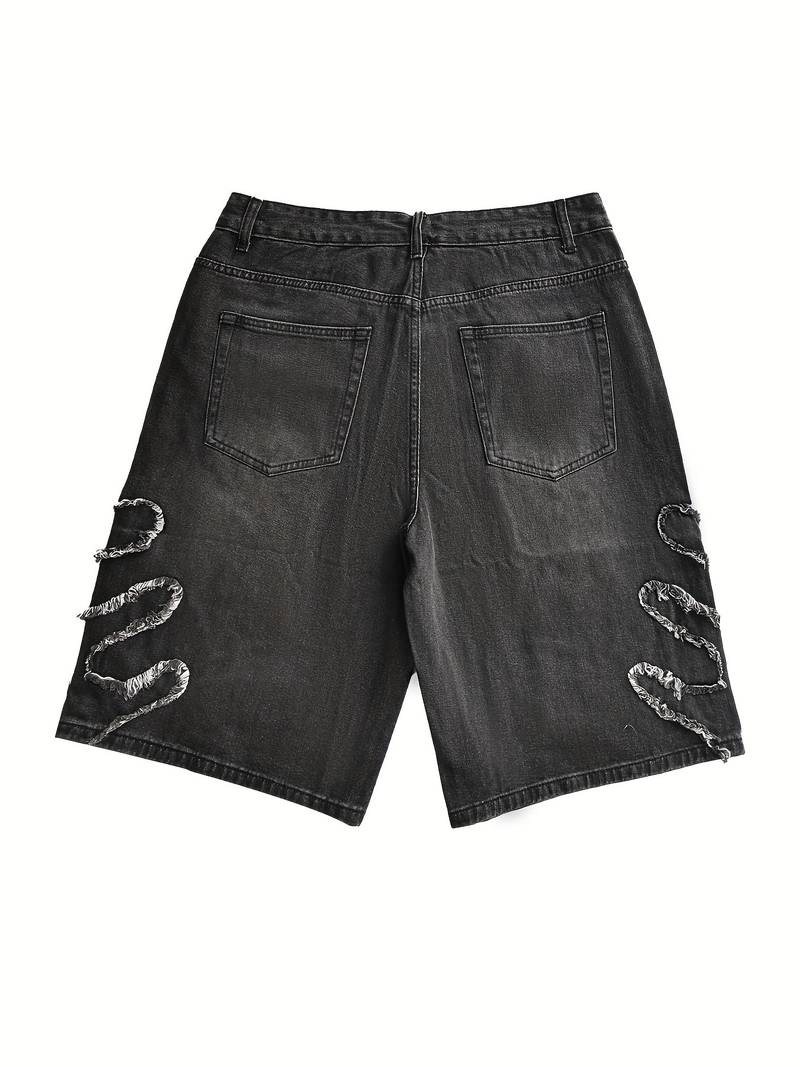 Jorts di jeans baggy
