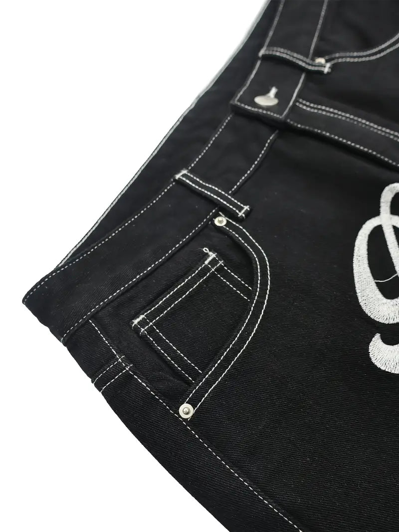 Jorts di jeans slavati