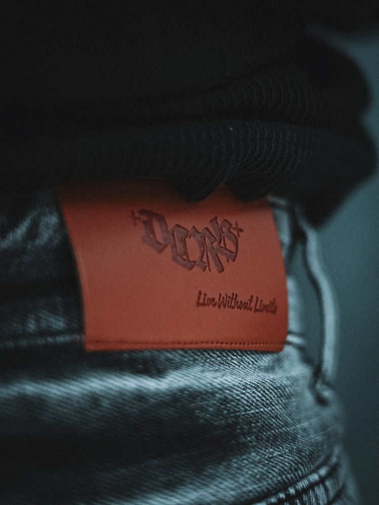 Jeans denim baggy - Nero