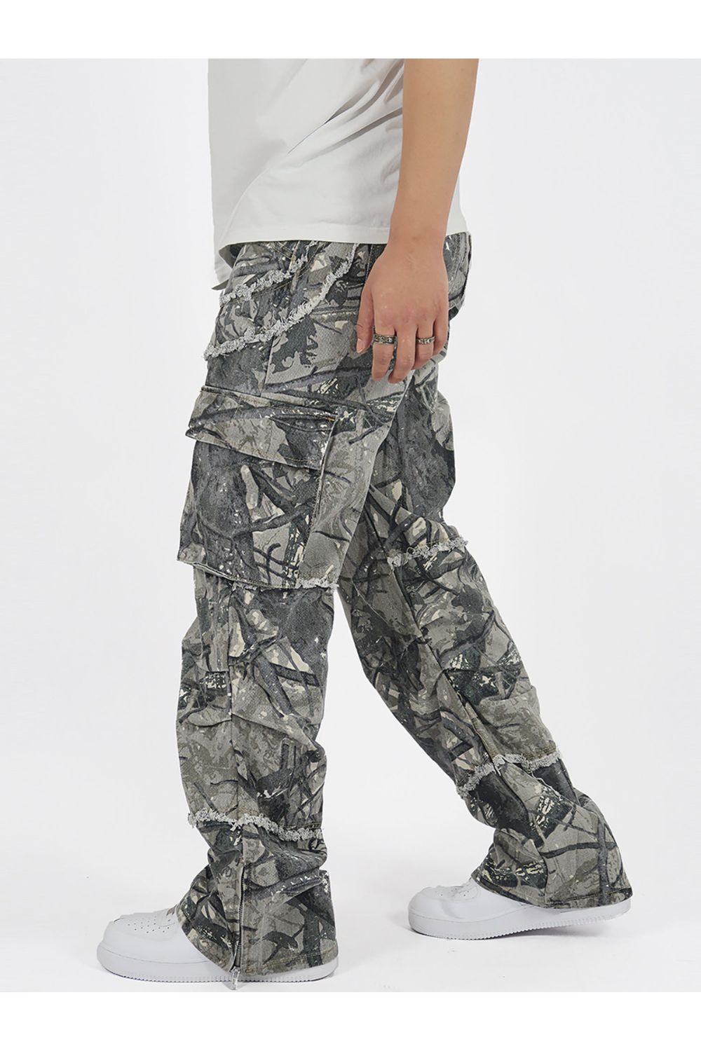 'Camouflage' Graphic Pants (Unisex) - Strada Fashion