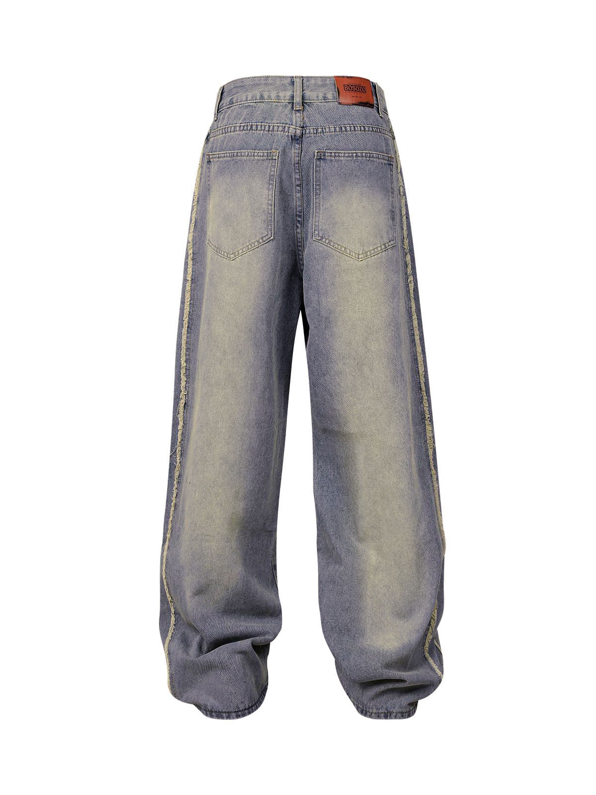 Jeans baggy effetto vissuto