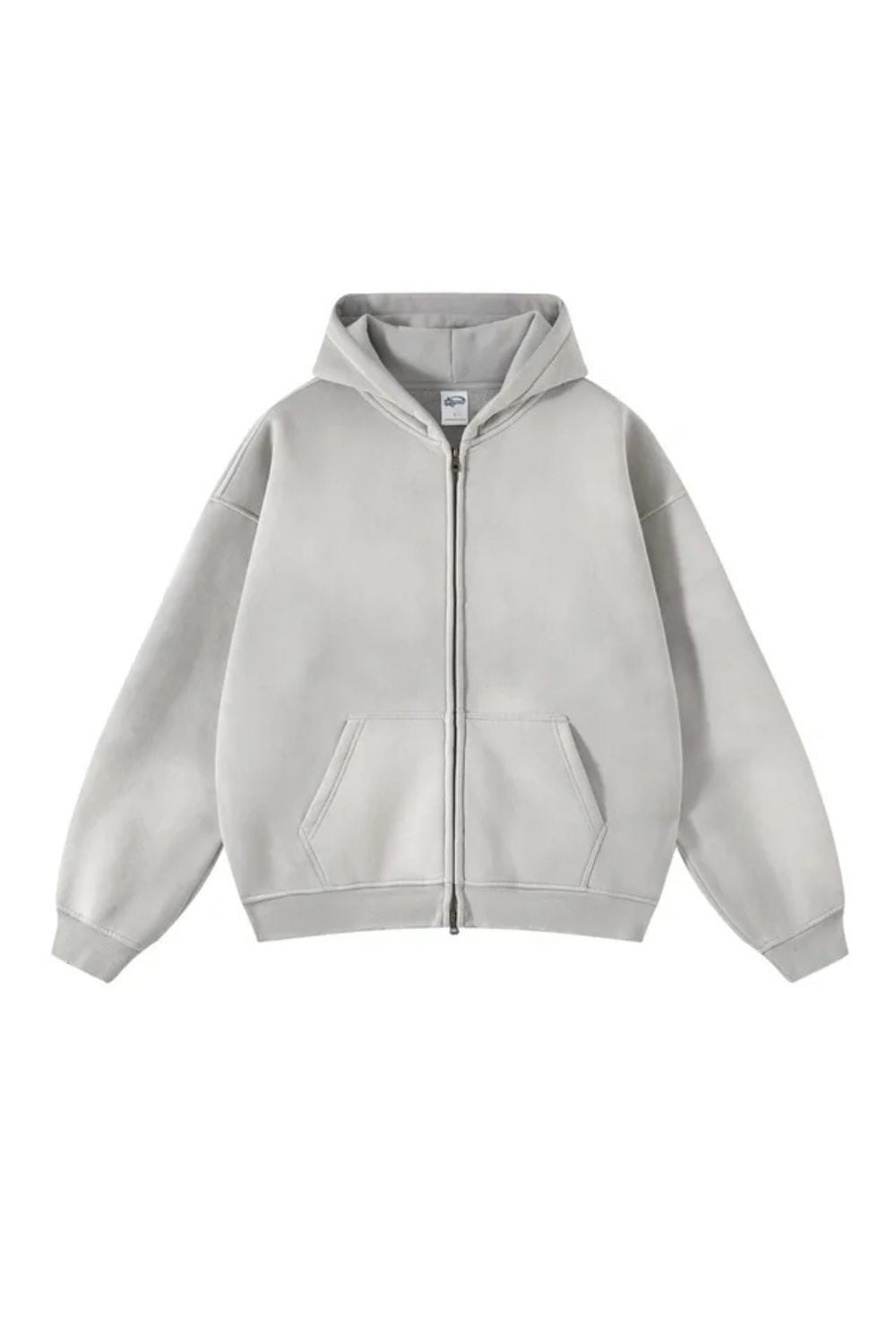 Graphic Heavyweight Zipped Hoodie - Strada Fashion