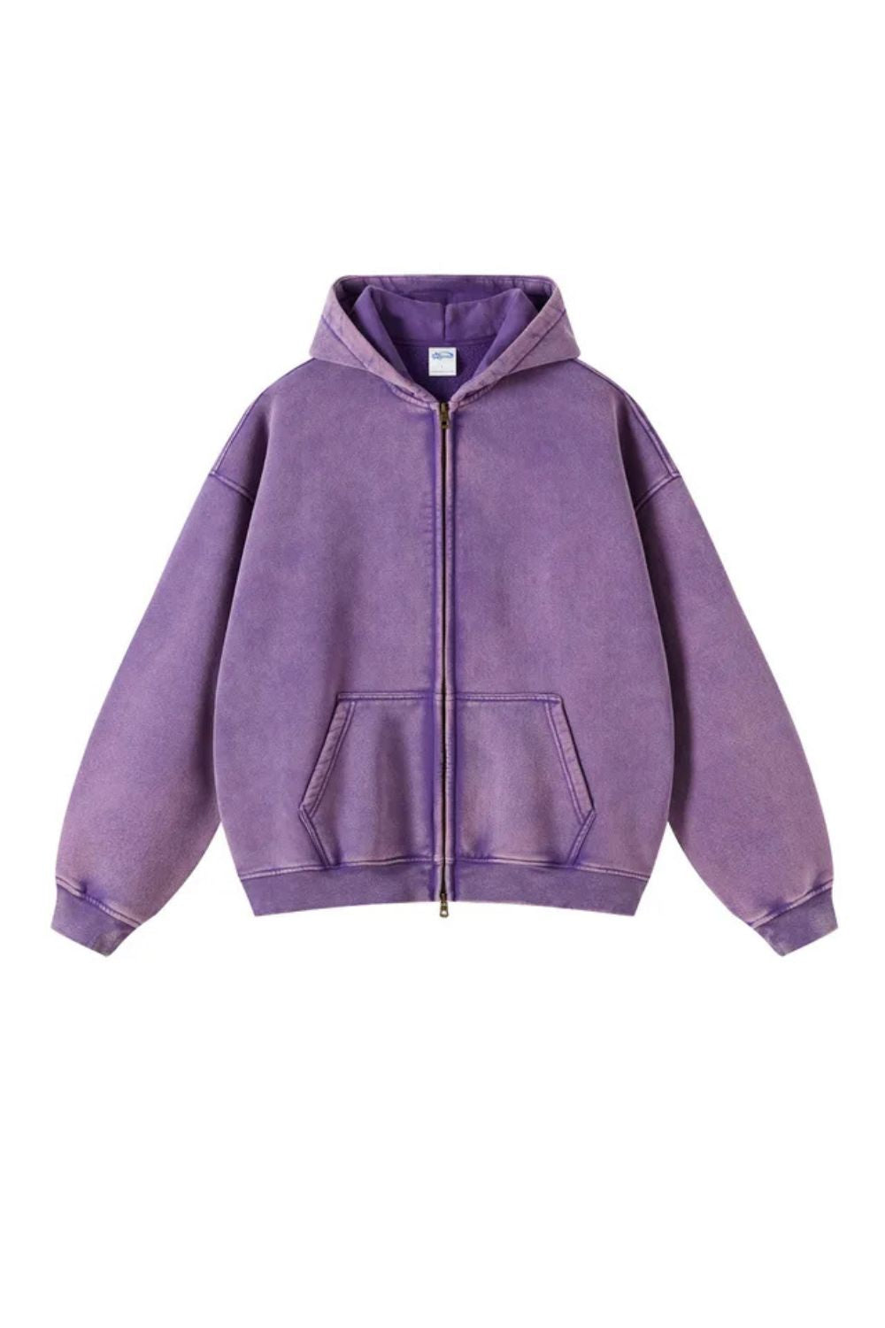 Graphic Heavyweight Zipped Hoodie - Strada Fashion