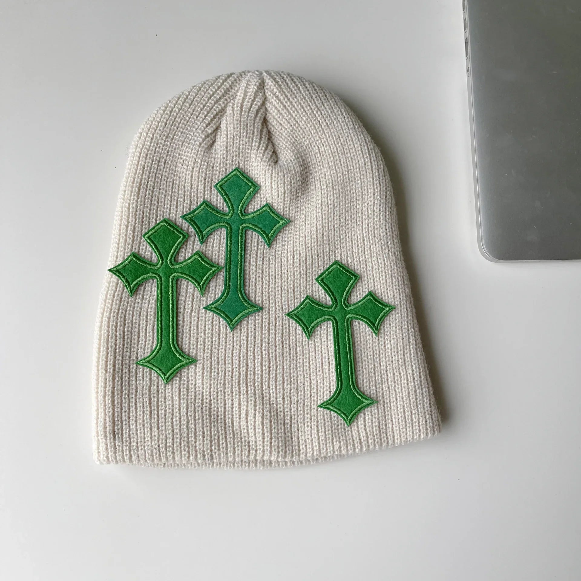 'Crossed' Beanie - Strada Fashion