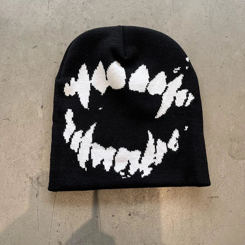 'Wild Teeth'- Beanie - Strada Fashion