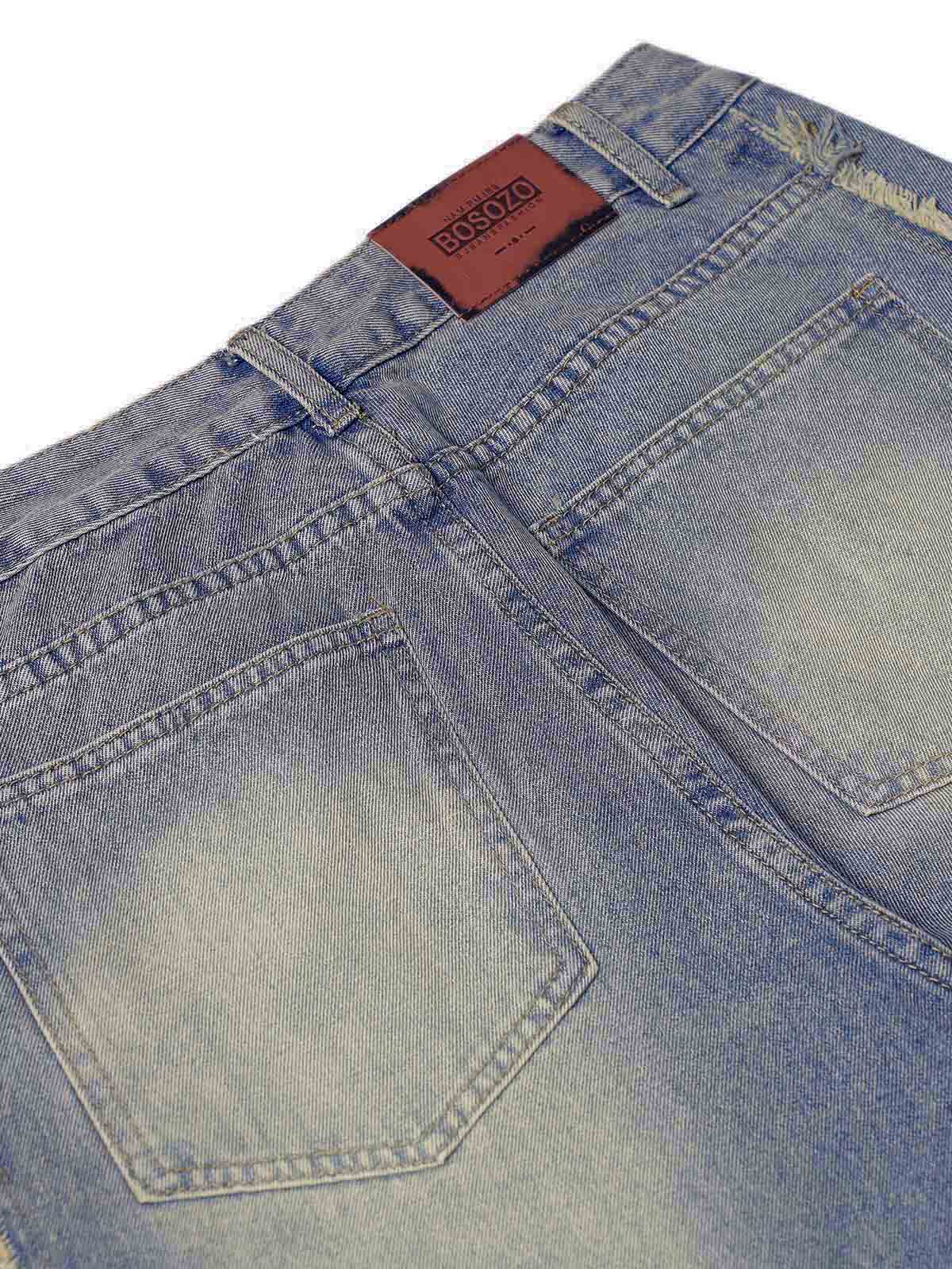 Jeans baggy effetto vissuto