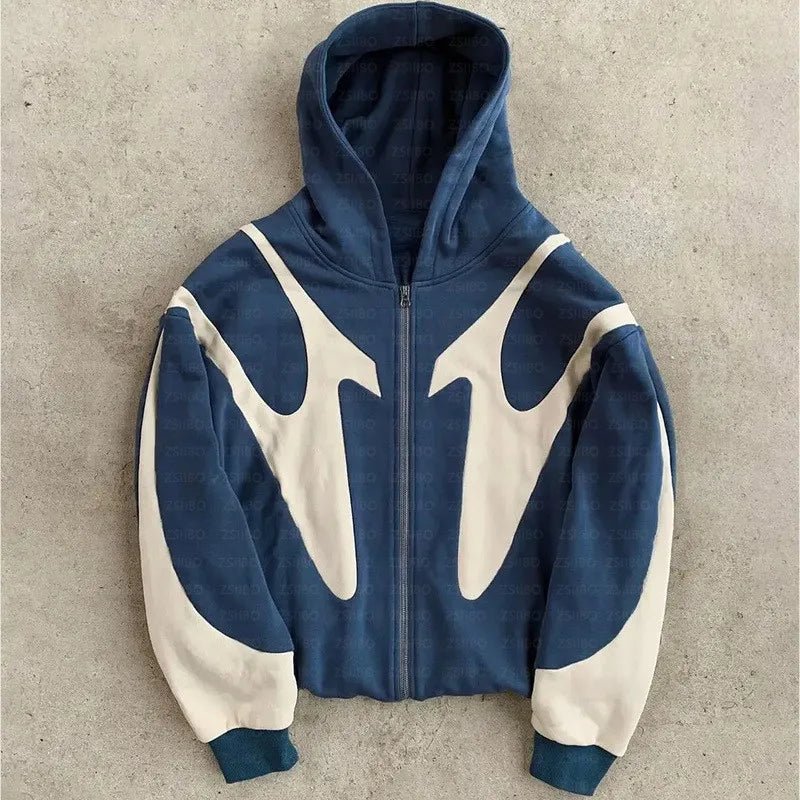 'Blaze' Y2K Retro Hoodie - Strada Fashion