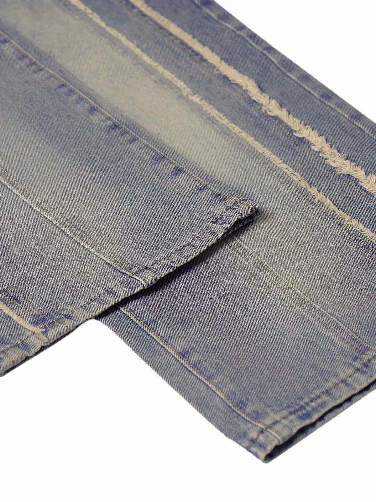 Jeans baggy effetto vissuto