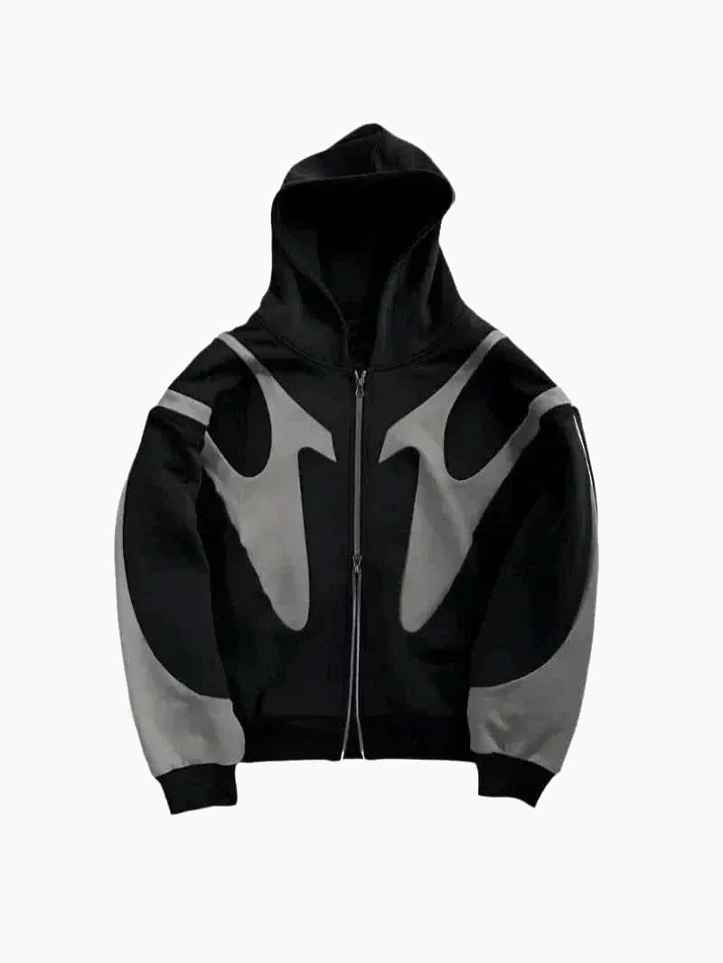 Opal Zip-Through Hoodie - Grey