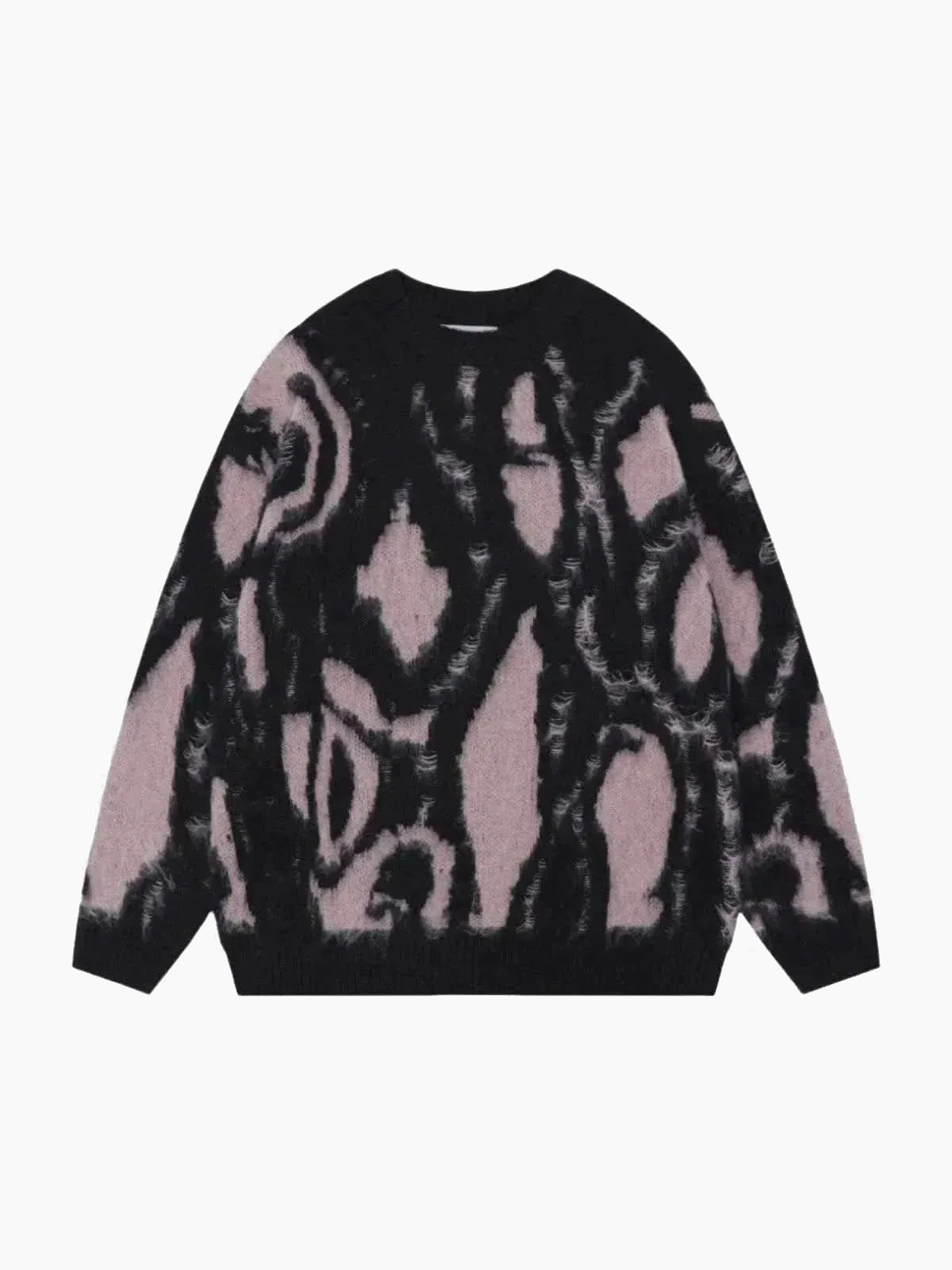 Eye Fabric Knitted Sweater