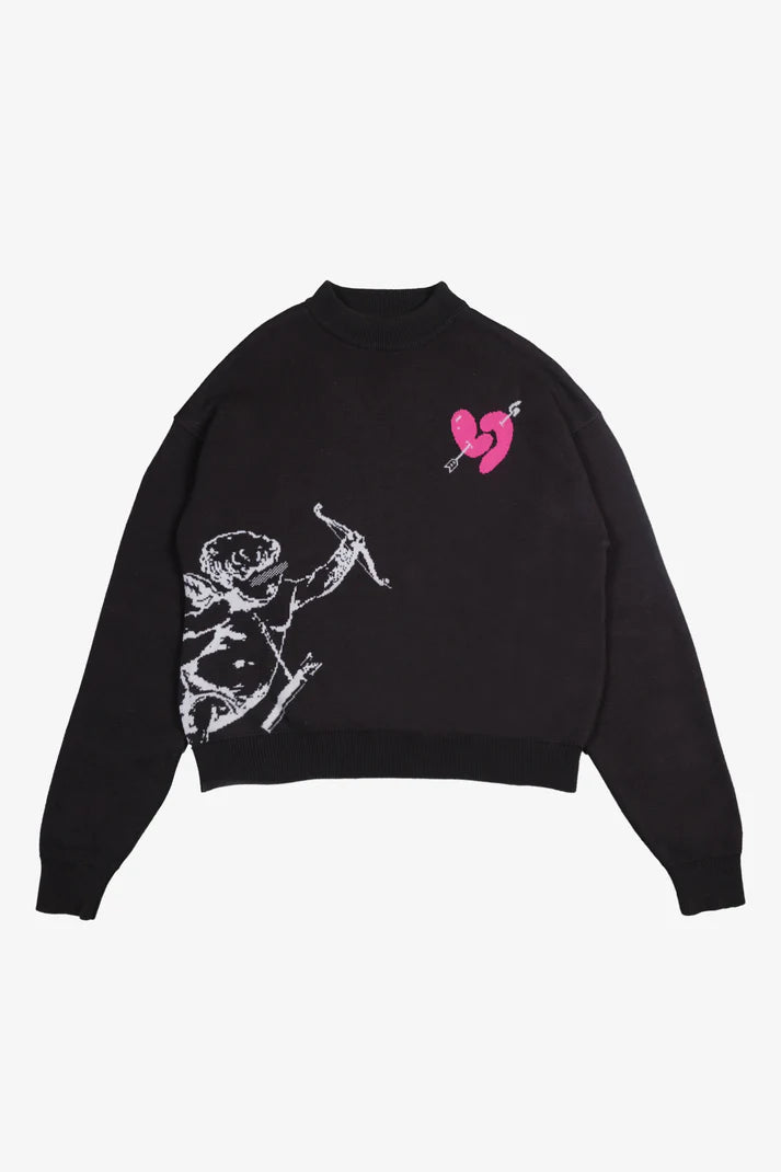 Amor Knitted Sweater - Strada Fashion