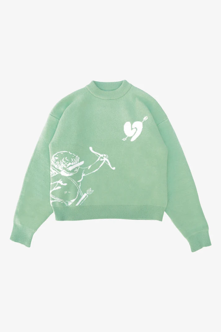 Amor Knitted Sweater - Strada Fashion