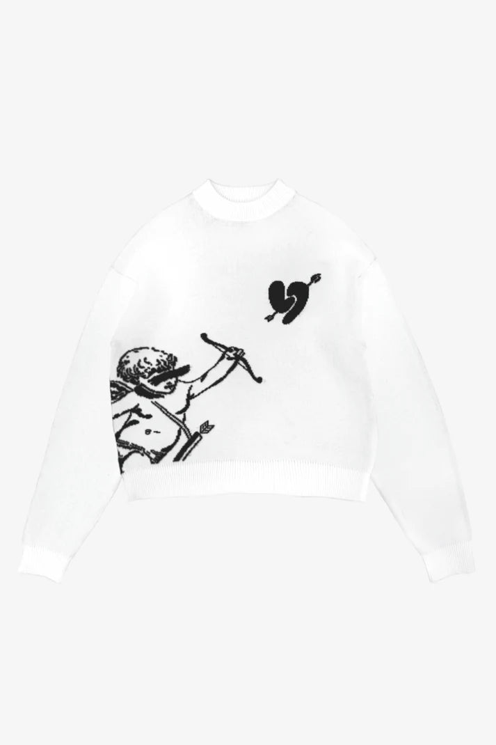 Amor Knitted Sweater - Strada Fashion