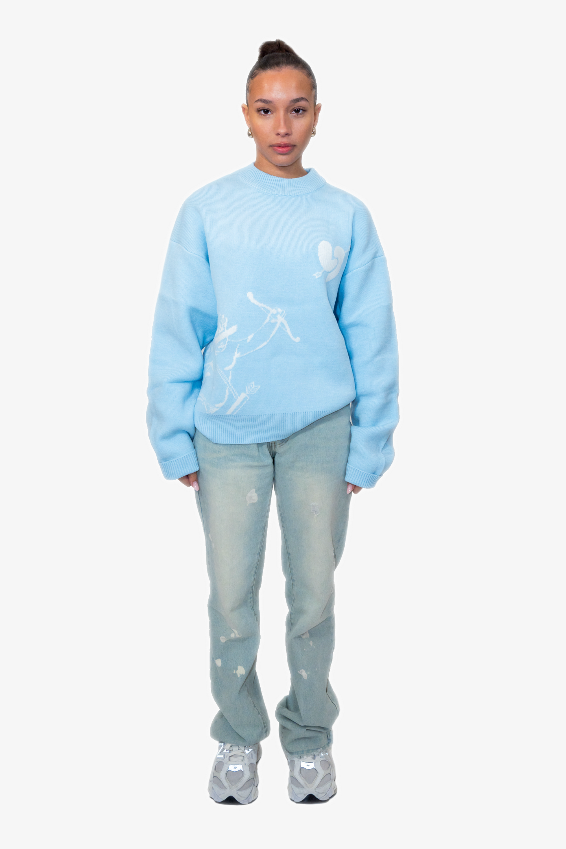 Amor Knitted Sweater - Strada Fashion