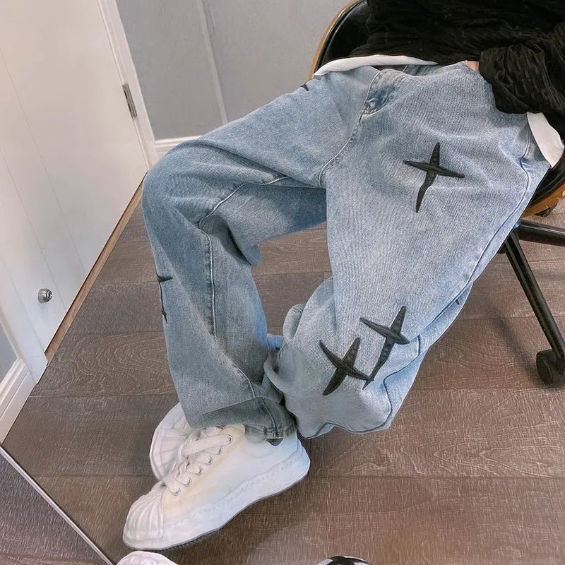 Streetwear Baggy Jeans - Strada Fashion