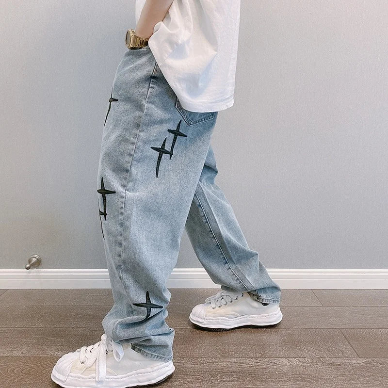 Streetwear Baggy Jeans - Strada Fashion