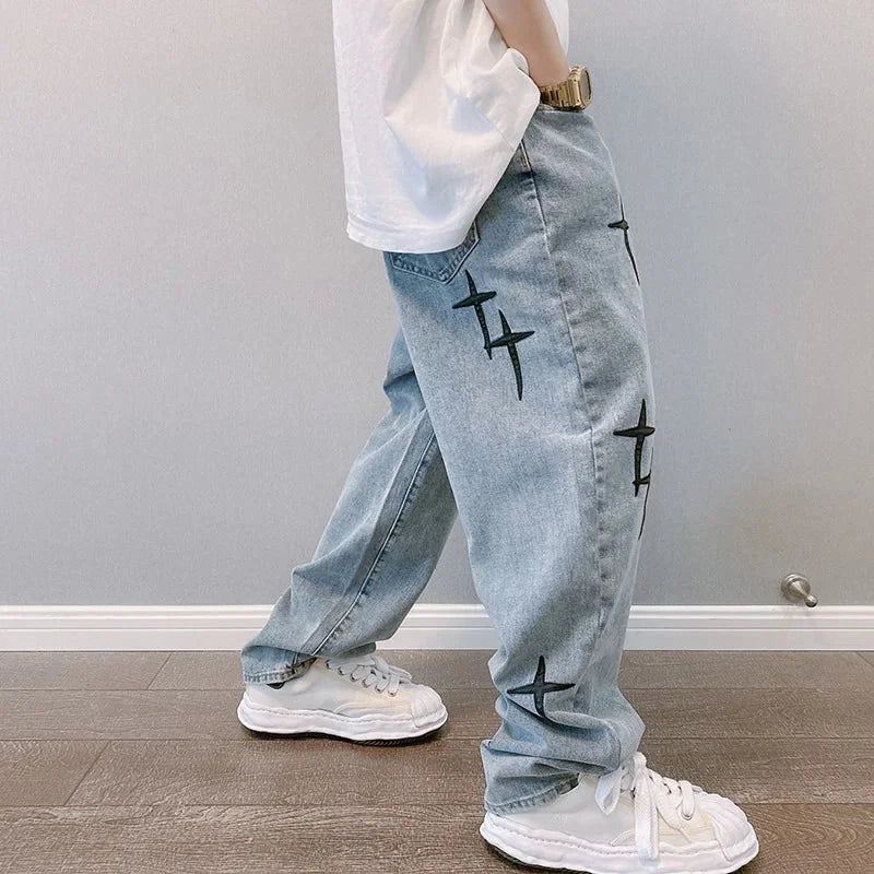 Streetwear Baggy Jeans - Strada Fashion