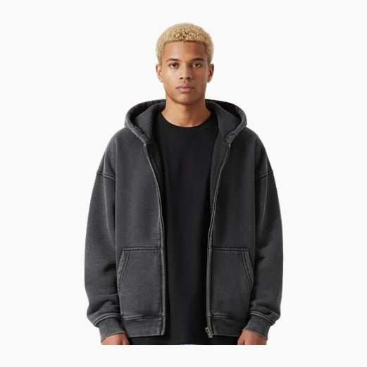 Heavyweight Zipped Hoodie - Purple