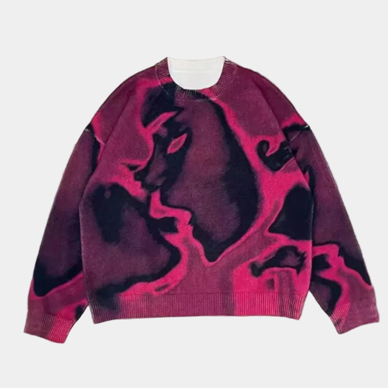 Vortex Graphic Sweatshirt - Black