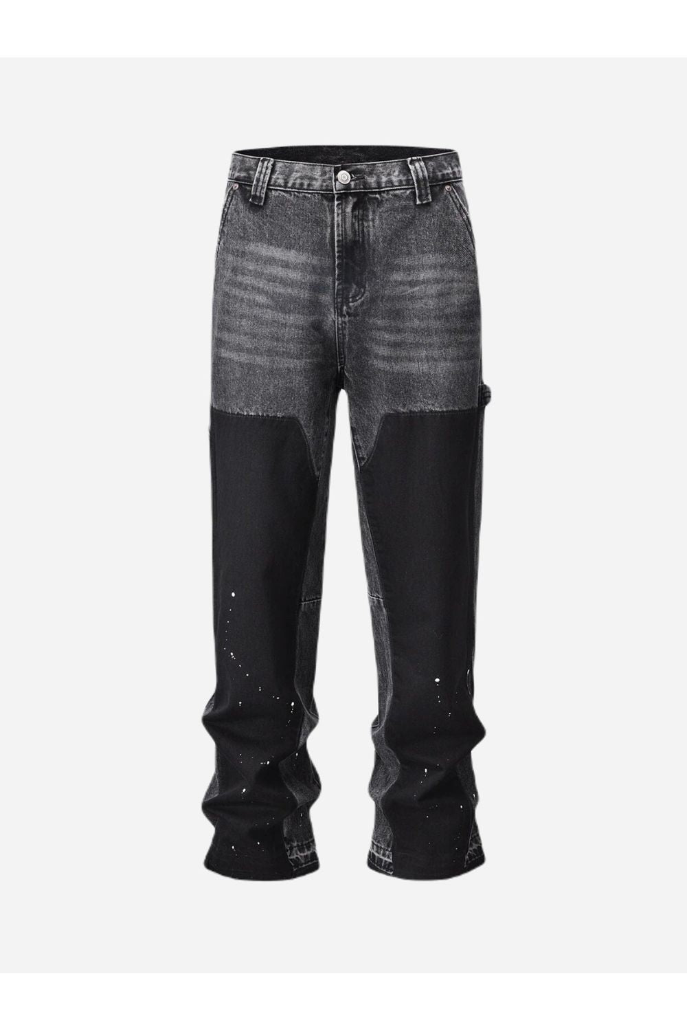Jeans Flare With Paint - Strada Fashion