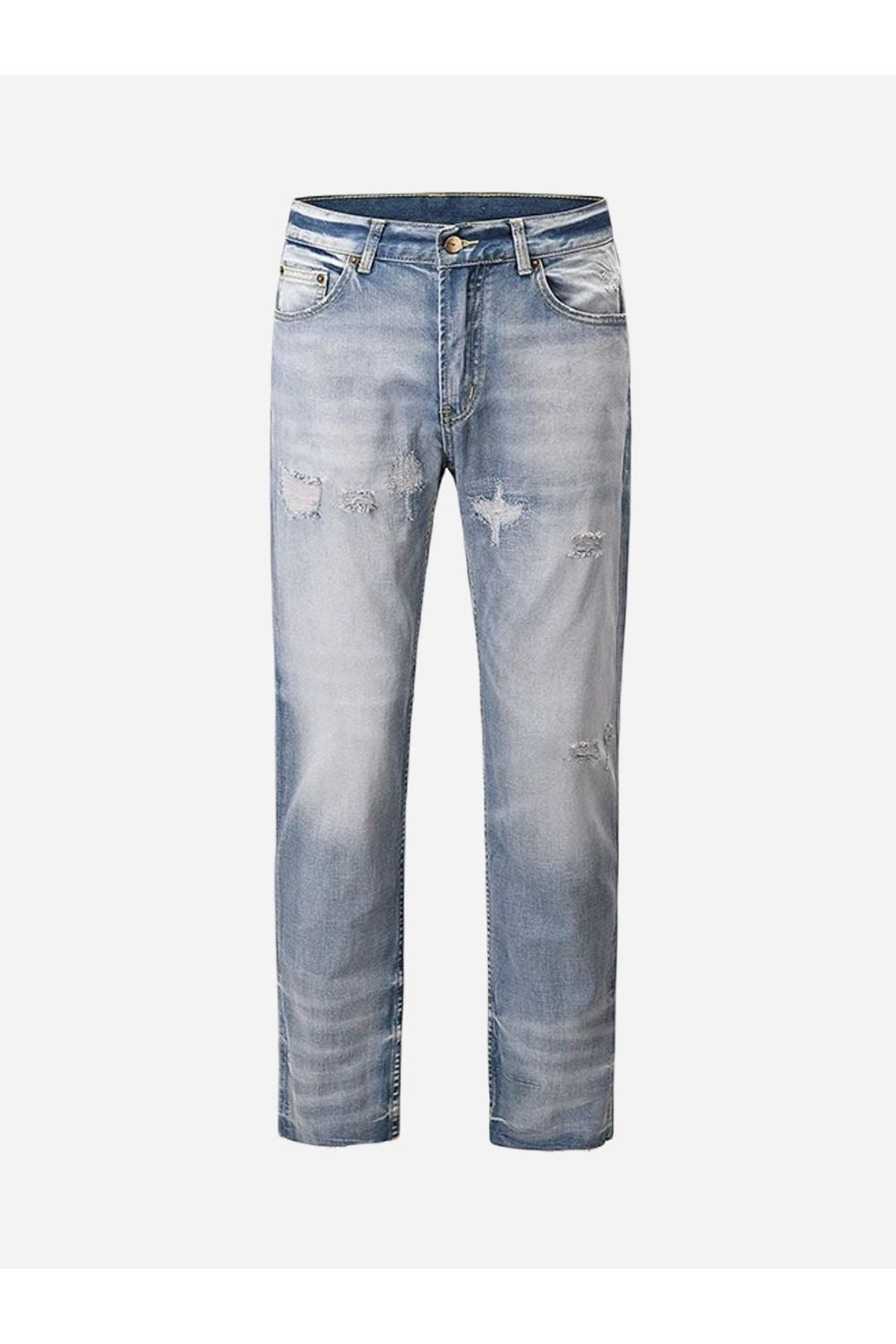 Jeans Ripped Design - Strada Fashion