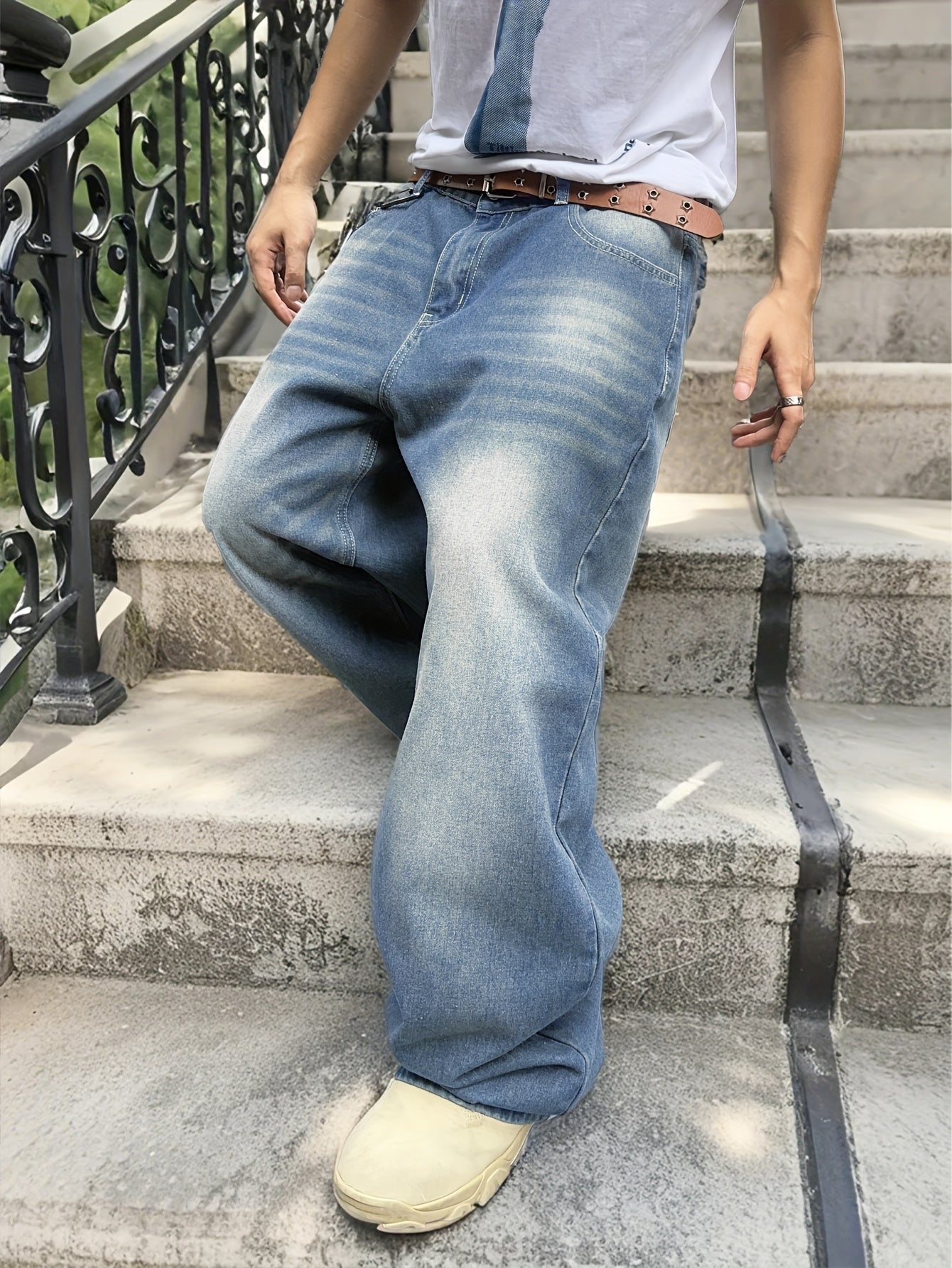 Jeans Oversize Street Wash