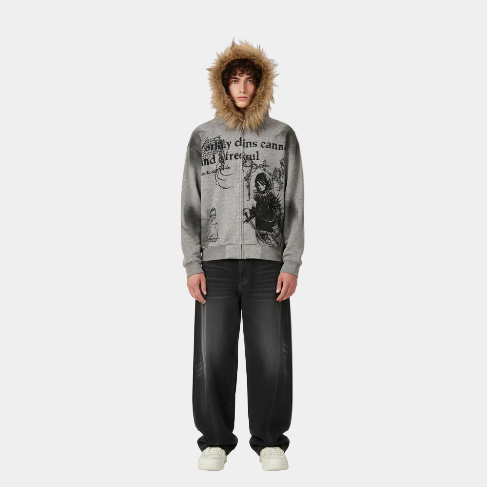 'Rogue' Washed Wide Jeans