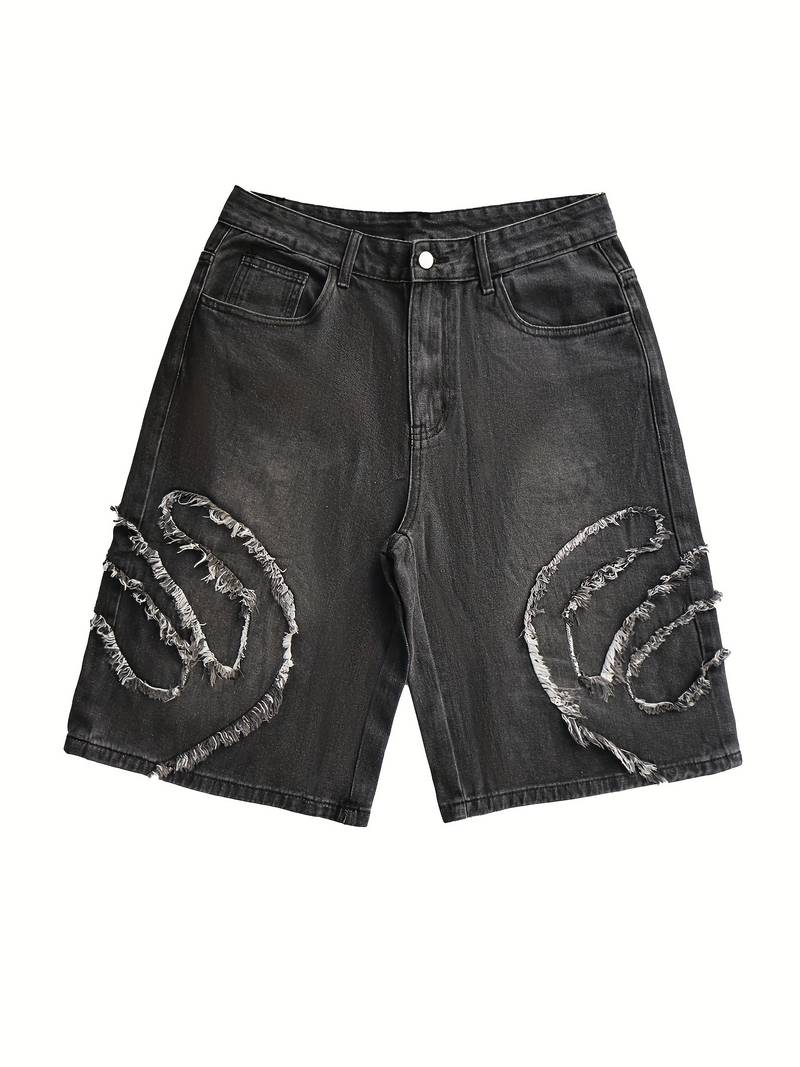 Jorts di jeans baggy