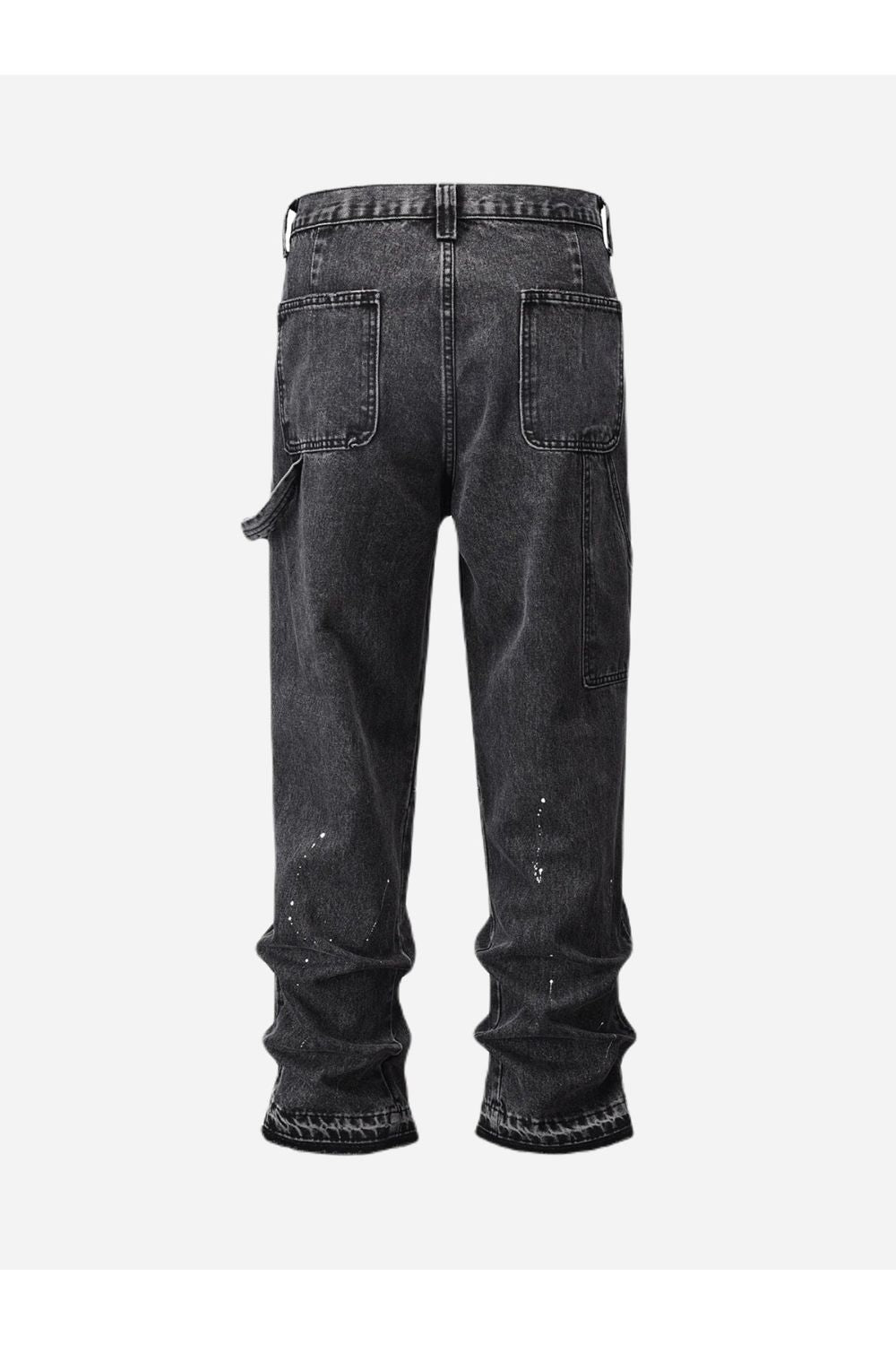 Jeans Flare With Paint - Strada Fashion