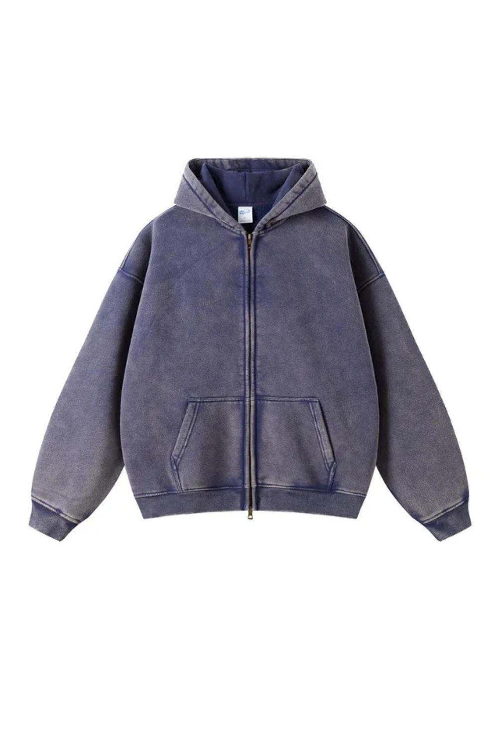 Graphic Heavyweight Zipped Hoodie - Strada Fashion