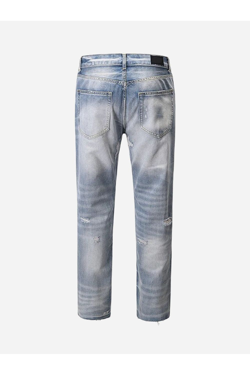 Jeans Ripped Design - Strada Fashion
