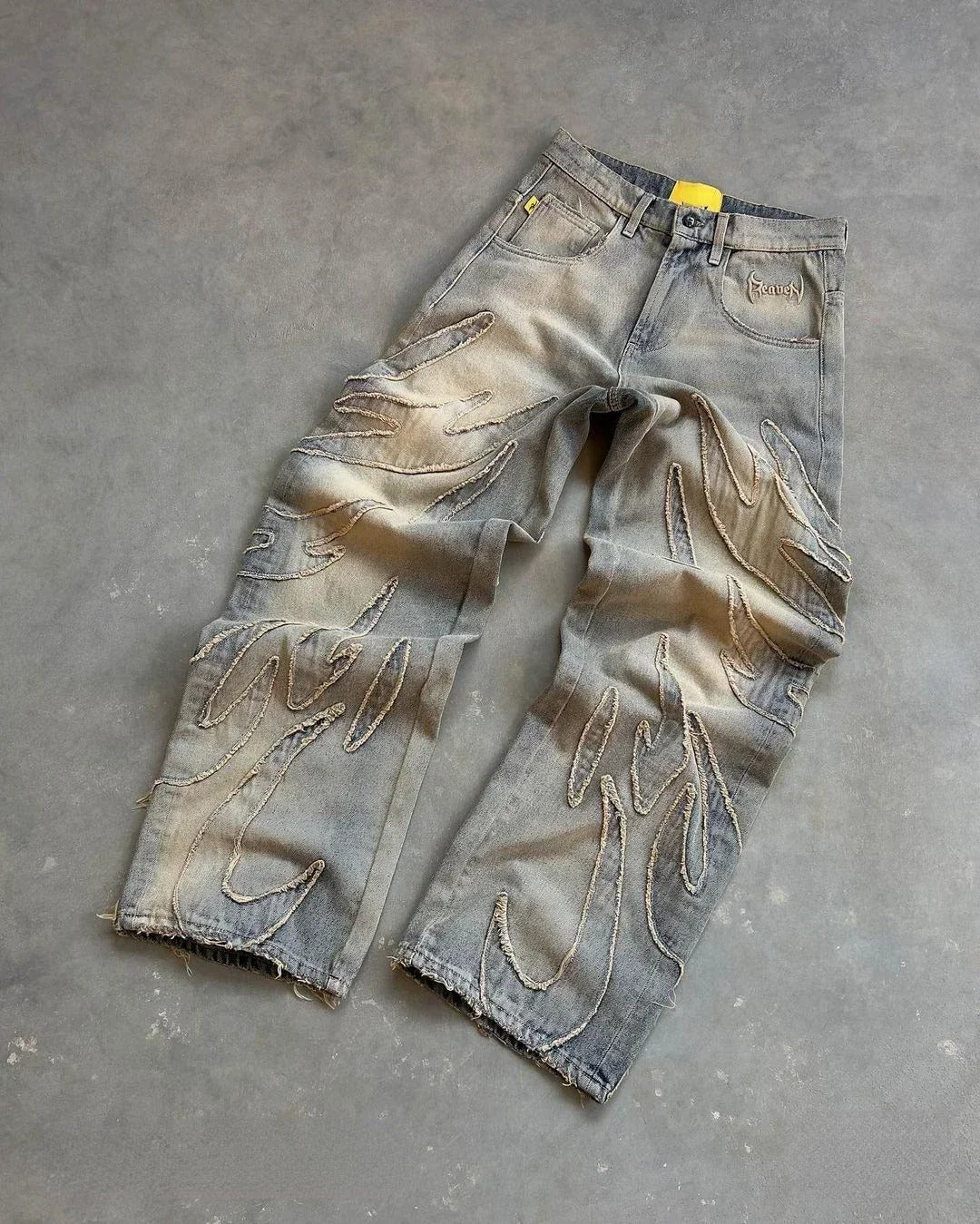 'EdgeSplit' Denim Jean - Strada Fashion