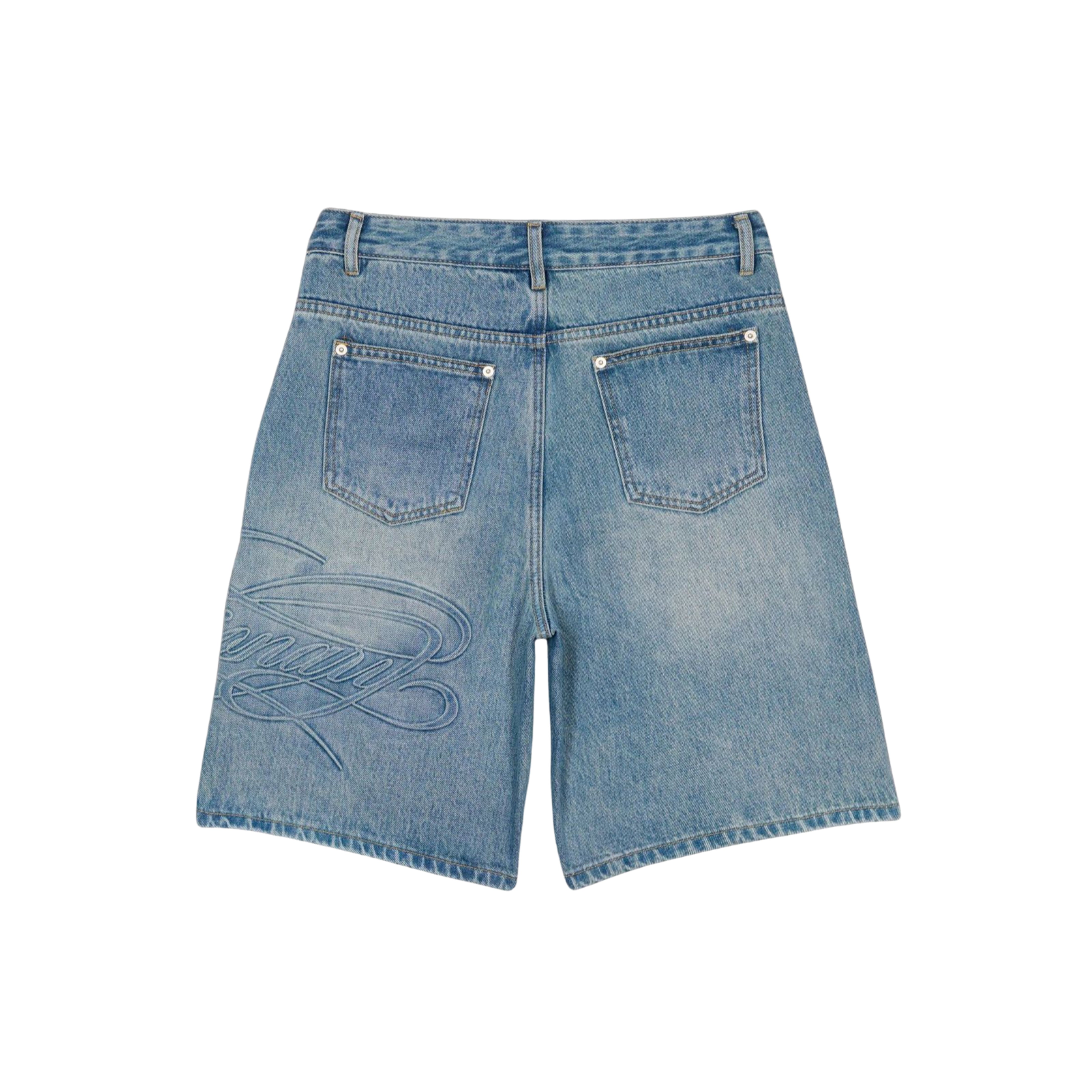 ORLINO - SCRIPT DENIM SHORTS