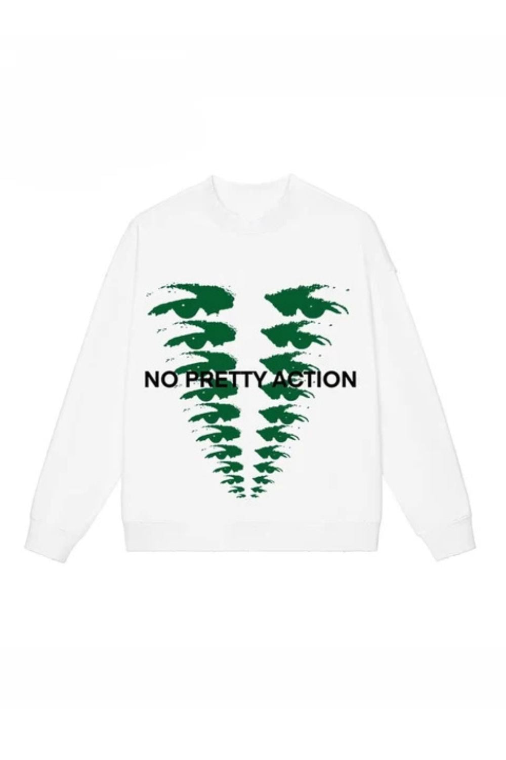 Sweatshirt 'No Pretty Action' - Strada Fashion