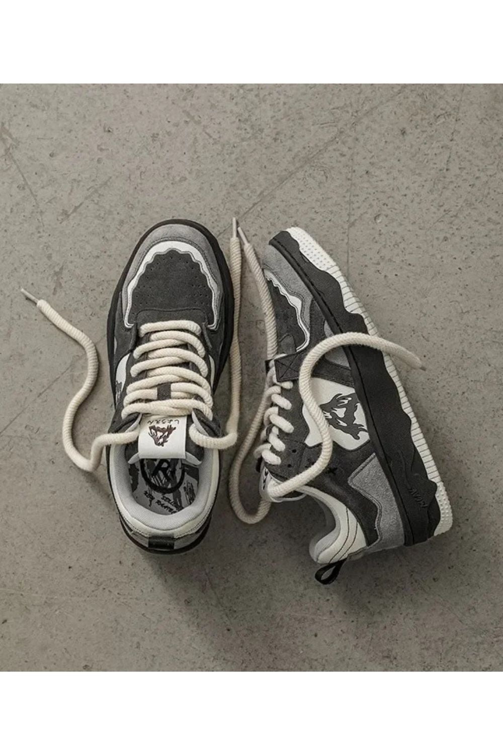 'Dark Creamed' Sneaker - Strada Fashion