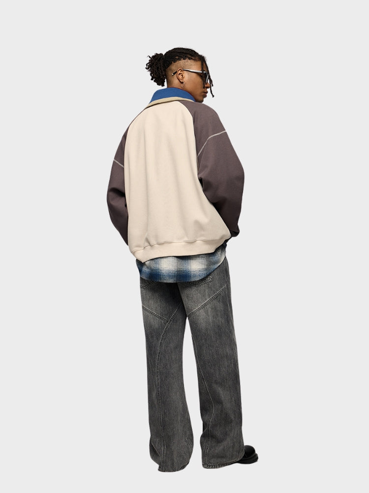 Jeans denim baggy - Nero