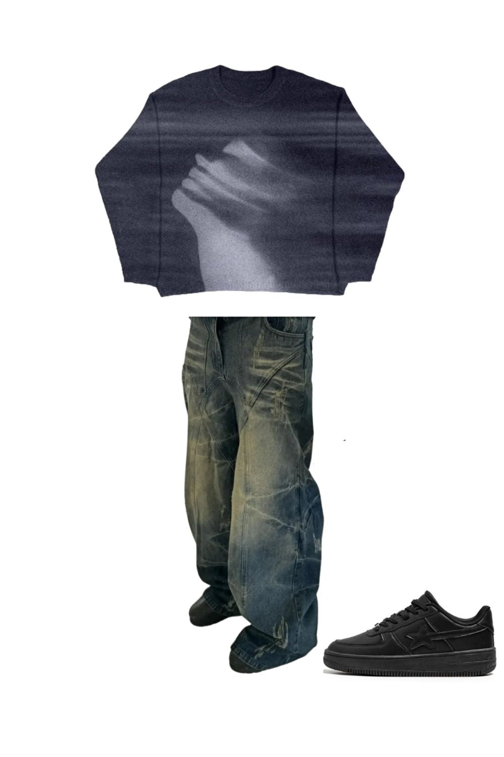 'Distorted' 3-Piece Combo Deal - Strada Fashion
