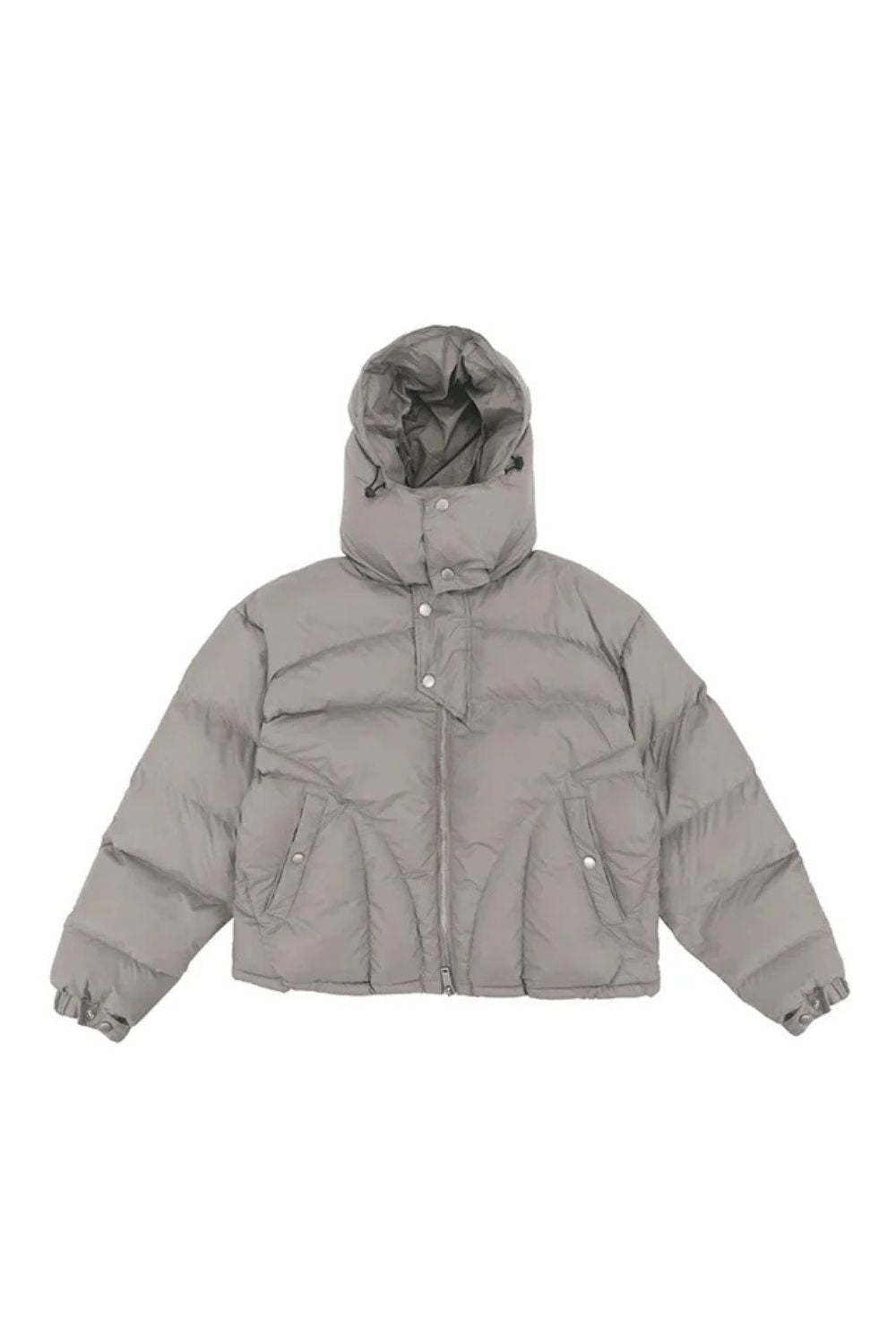 'Y2K' Puffer Jacket Button-Up - Strada Fashion