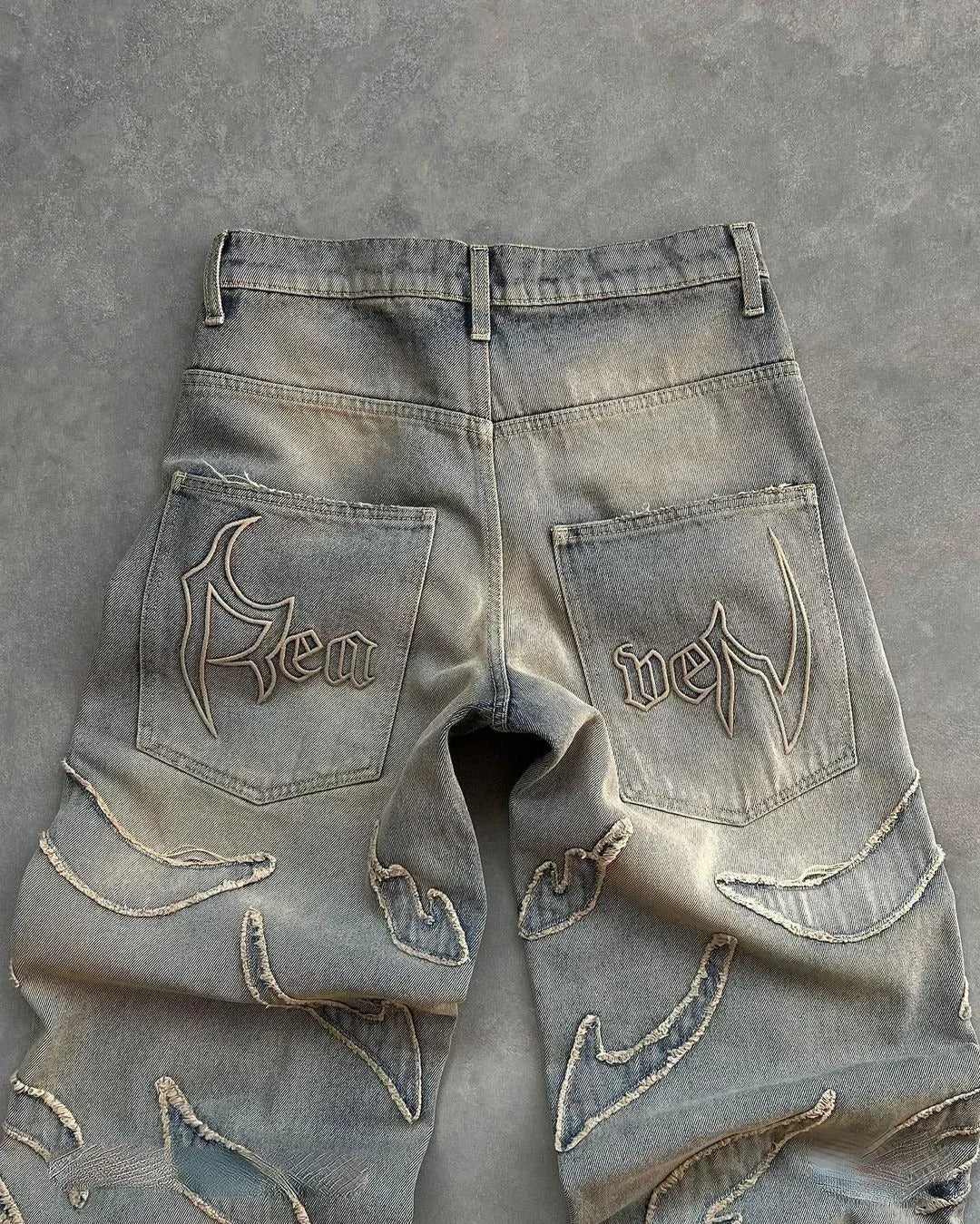 'EdgeSplit' Denim Jean - Strada Fashion