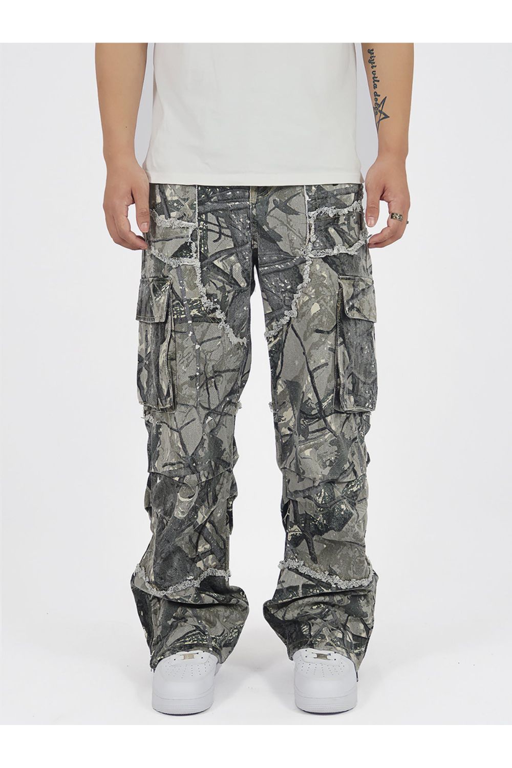 'Camouflage' Graphic Pants (Unisex) - Strada Fashion