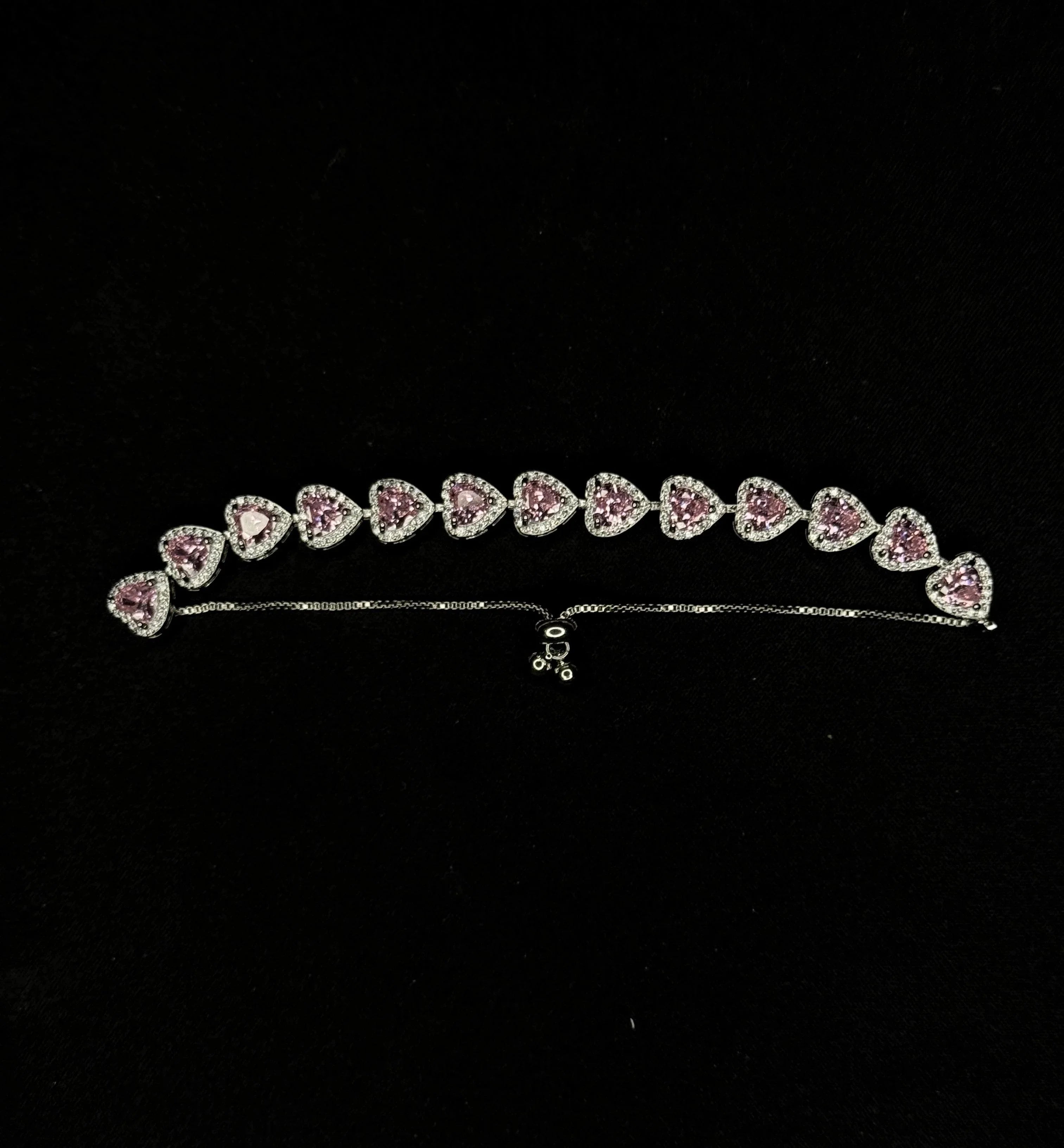 'Heart Crystal' Bracciale