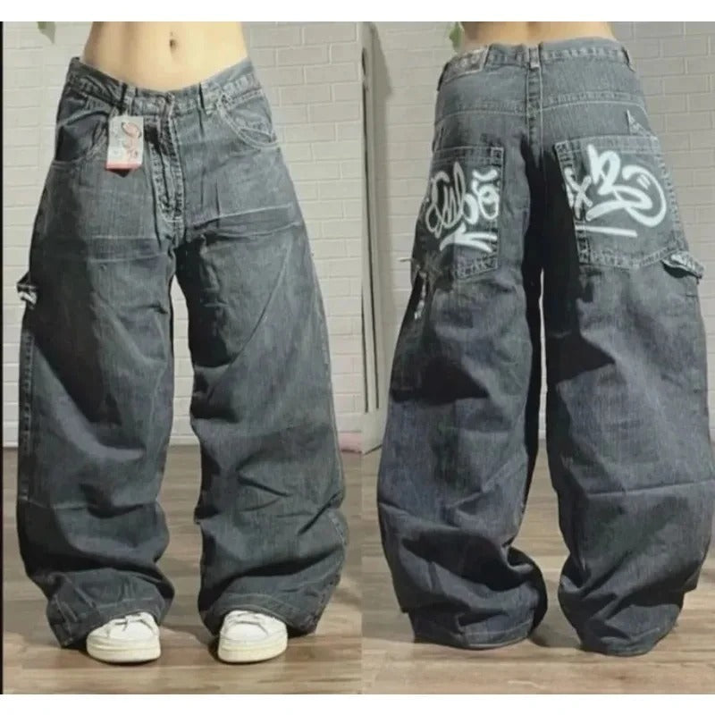 High-Waist Edge Jeans - Strada Fashion