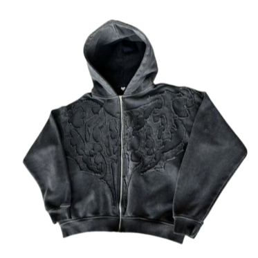 'Glazed' Felpa con zip