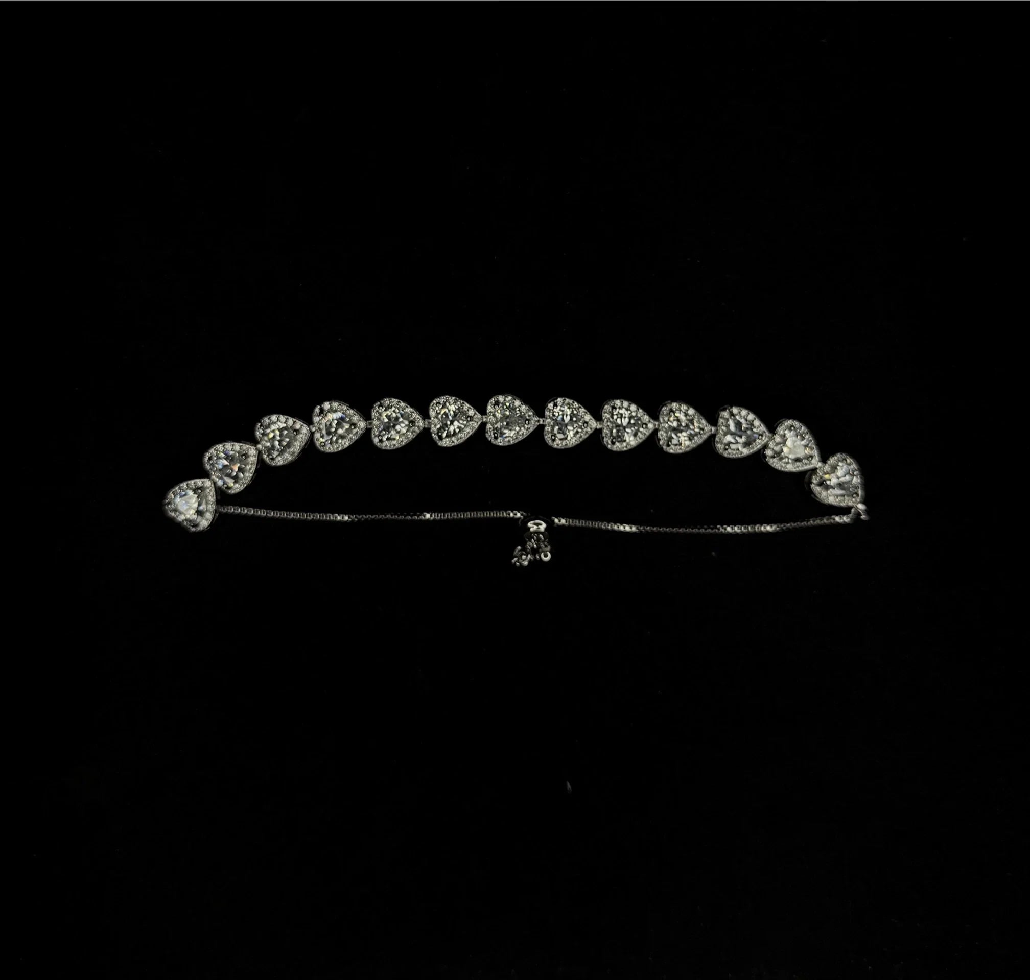 'Heart Crystal' Bracciale